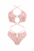 Mesh Brazillien Panty Cherry